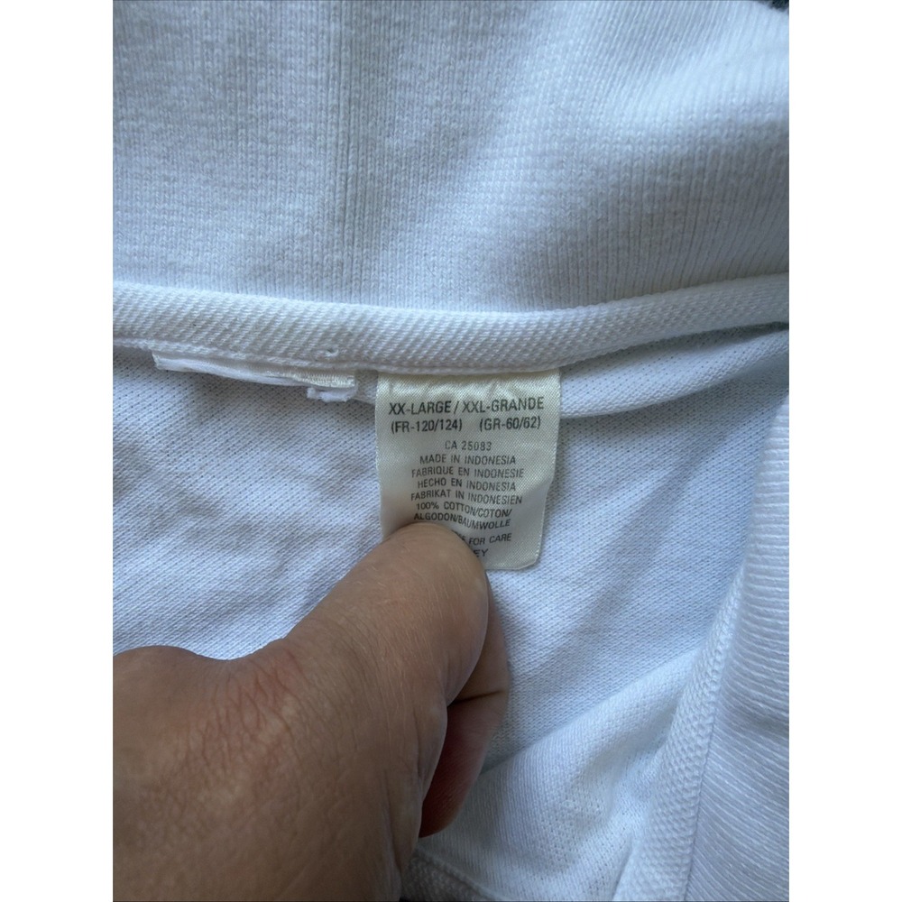 Disney Winnie the Pooh Embroidered Logo Polo - White - XXL - Picture 3 of 4